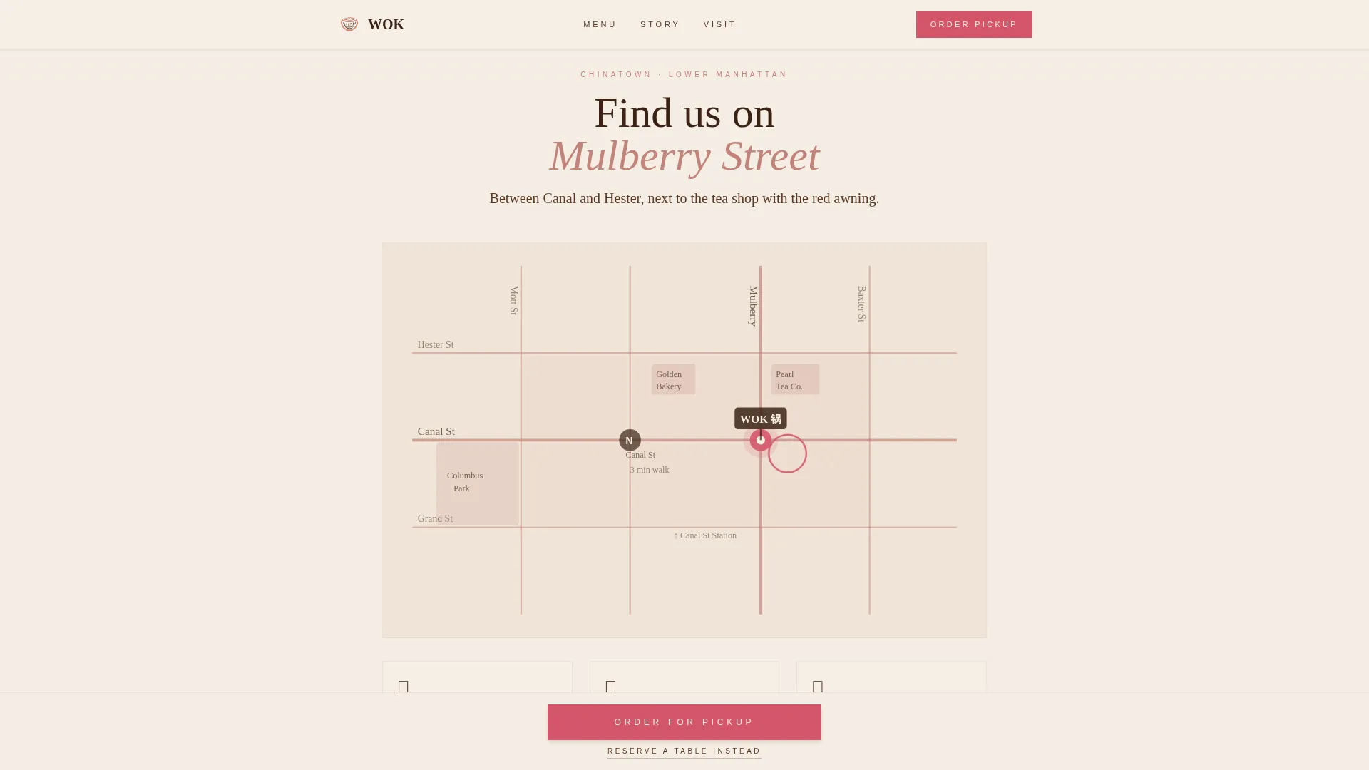 Chinese Cuisine & Dining Professional Website Template