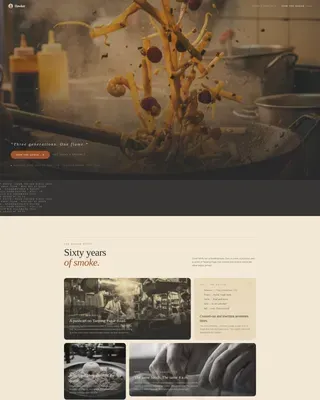Luxe Minimal Origin Story Landing Page Template