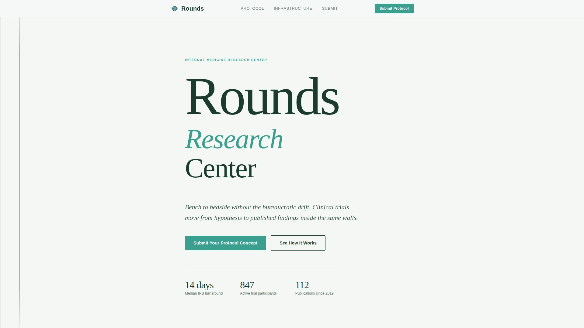 Internal Medicine Medicine Professional Website Template