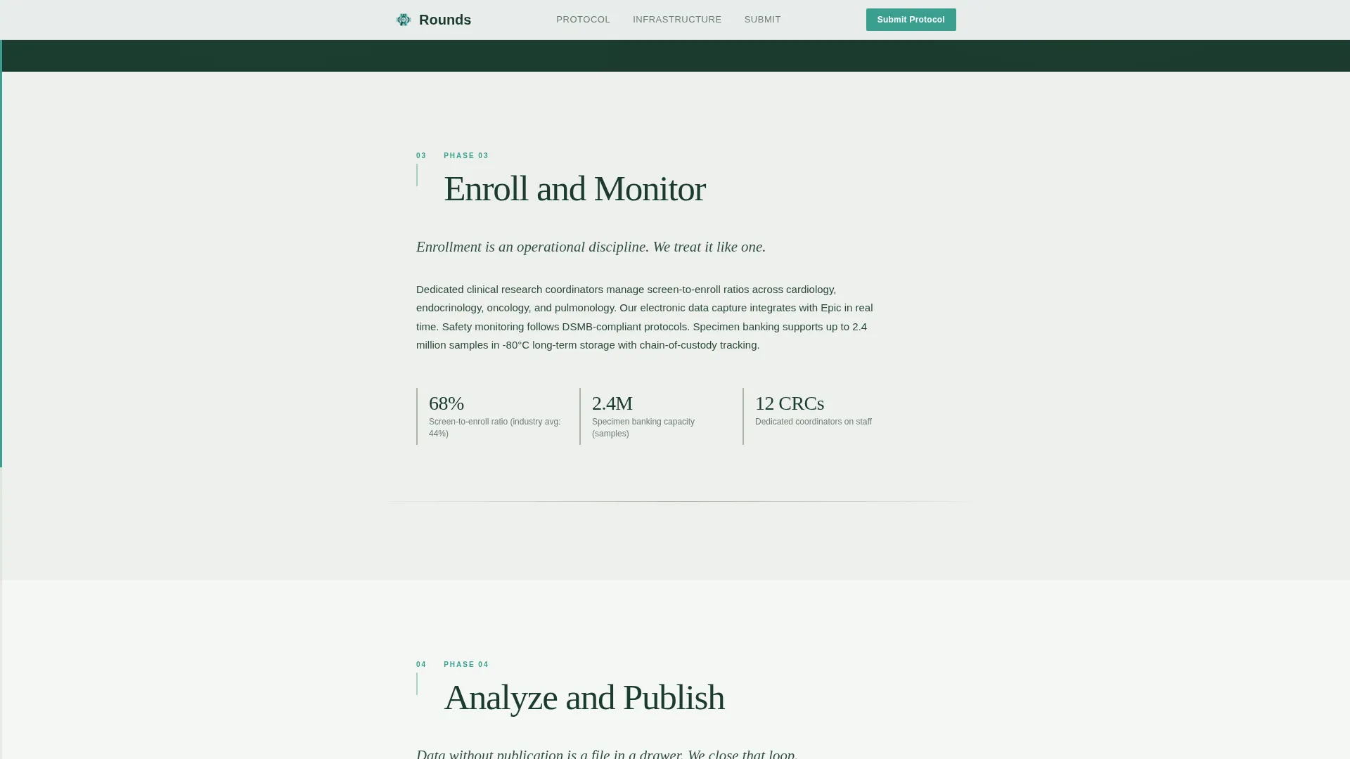 Internal Medicine Medicine Professional Website Template