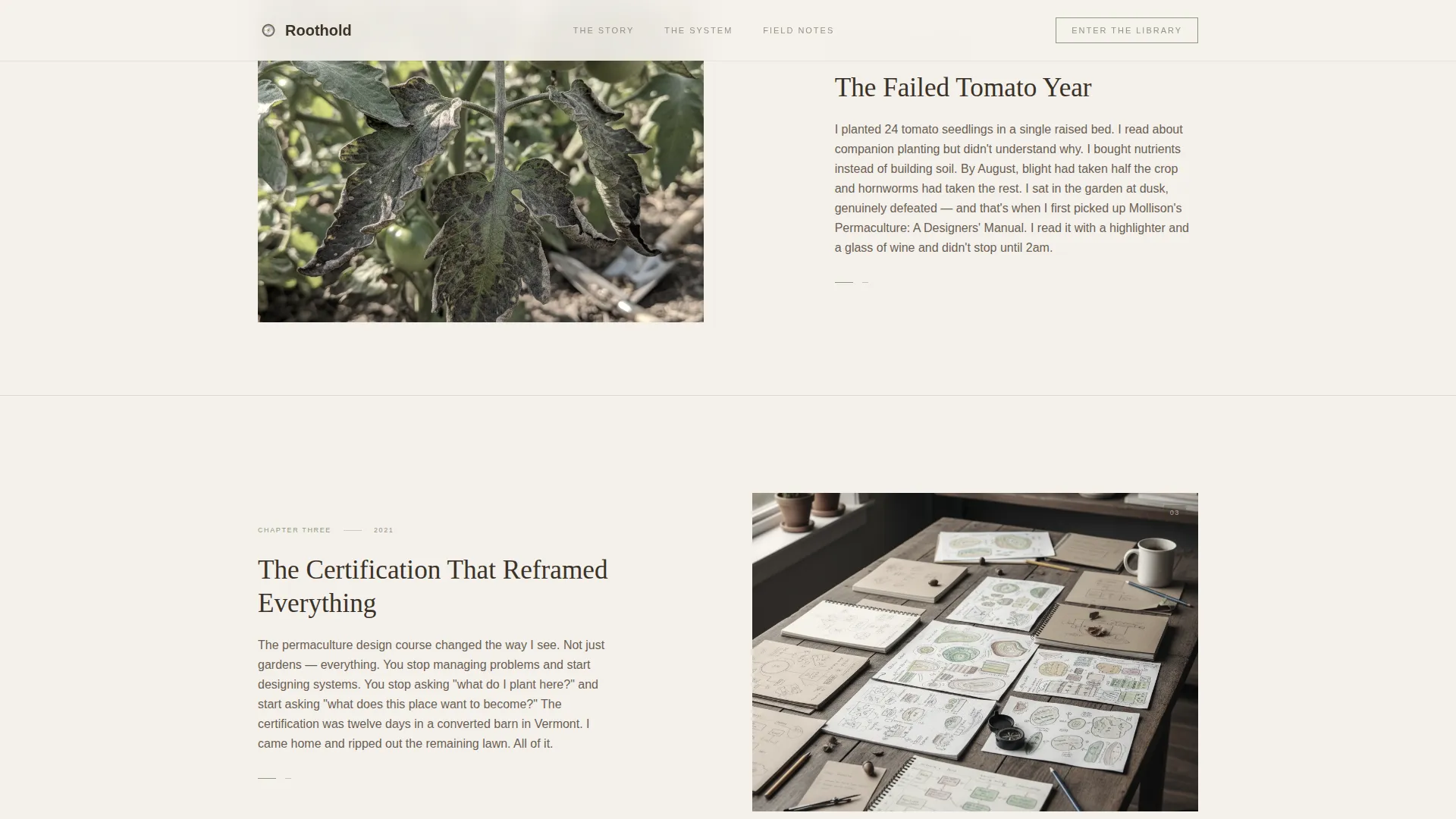 Hobby & Passion Content Blog Website Template