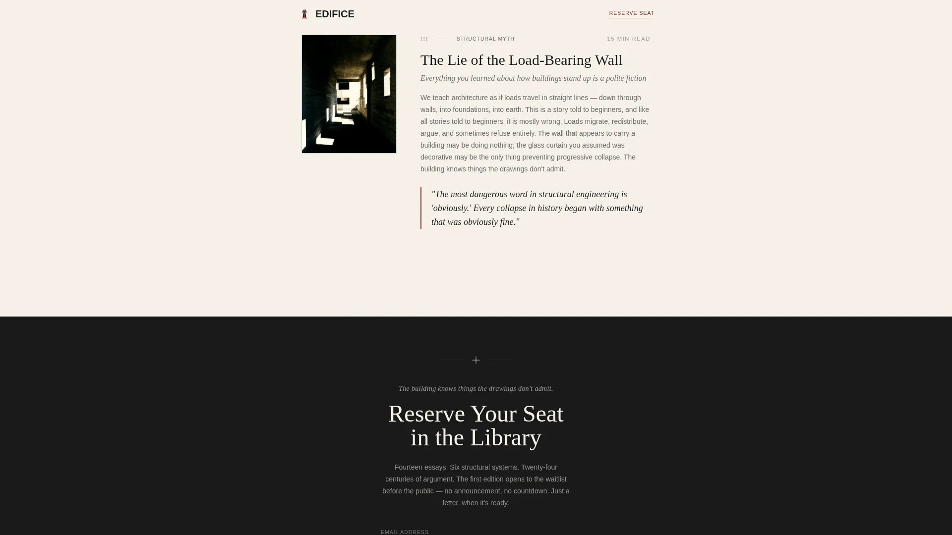 History & Culture Blog Pre-Launch Website Template