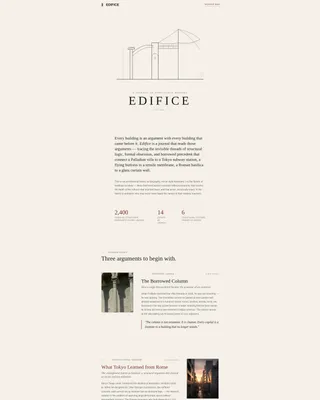 History & Culture Blog Pre-Launch Website Template