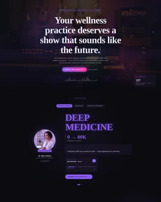 Content Creator Pre-Launch Website Template