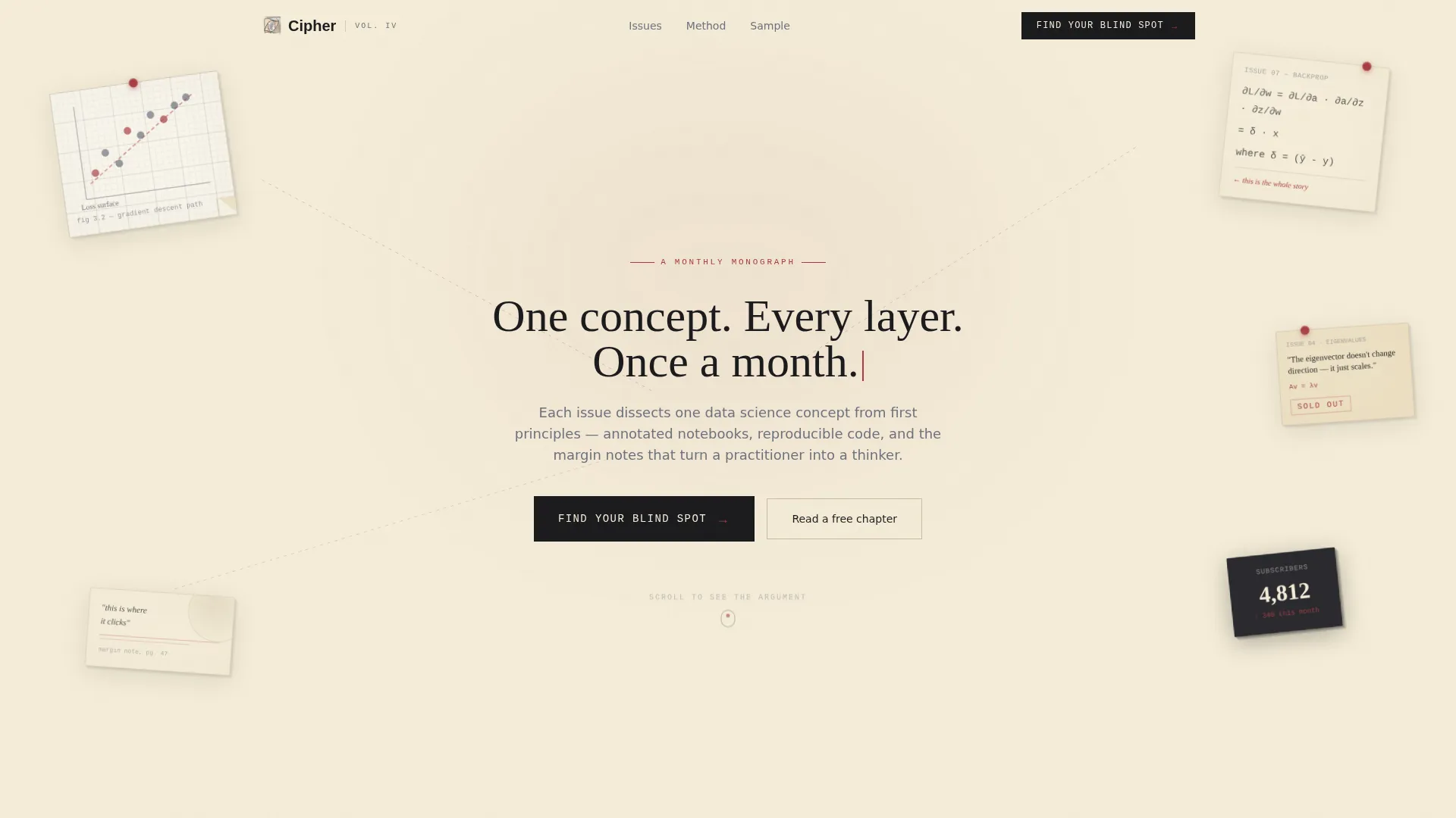 Data Science Newsletter Professional Website Template