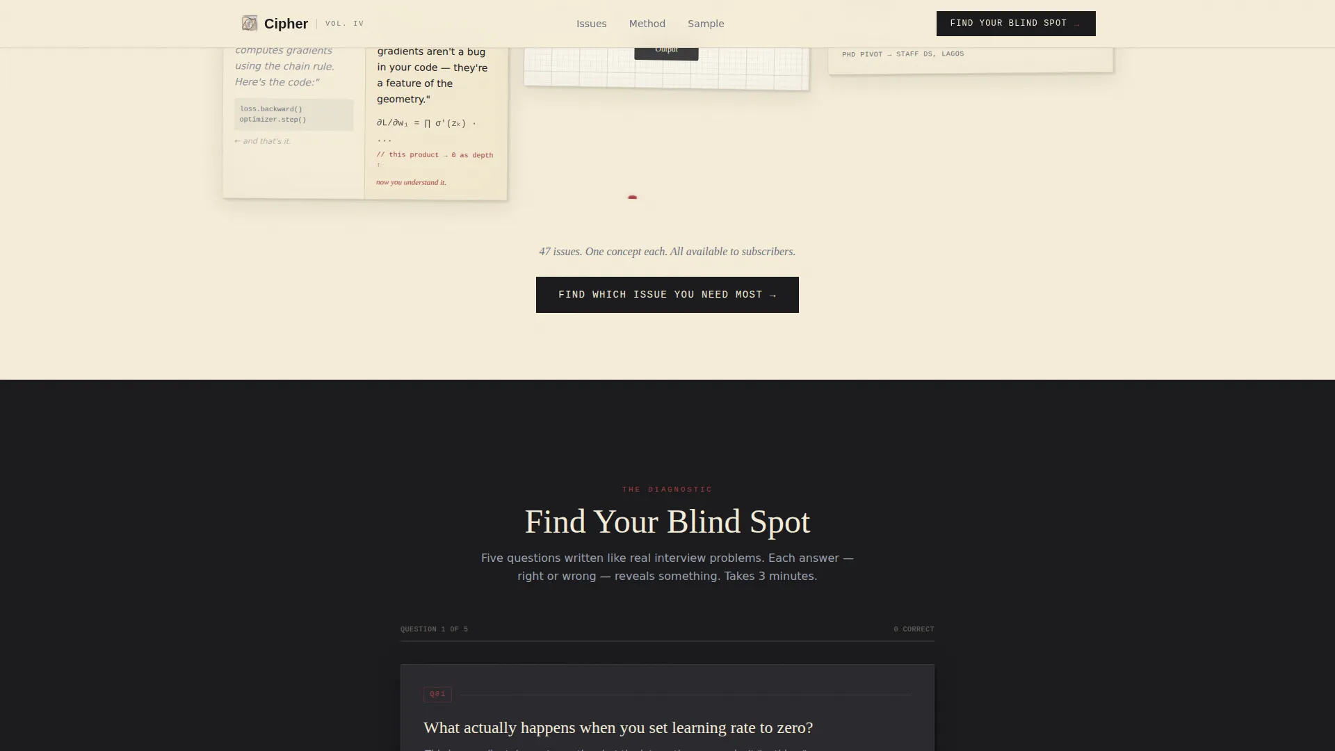 Data Science Newsletter Professional Website Template