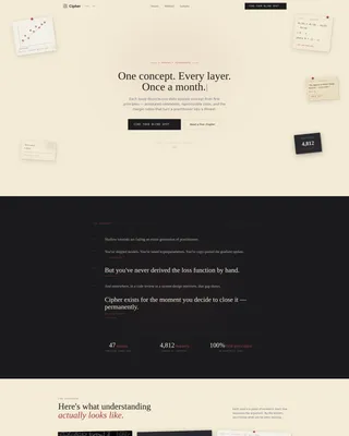 Data Science Newsletter Professional Website Template