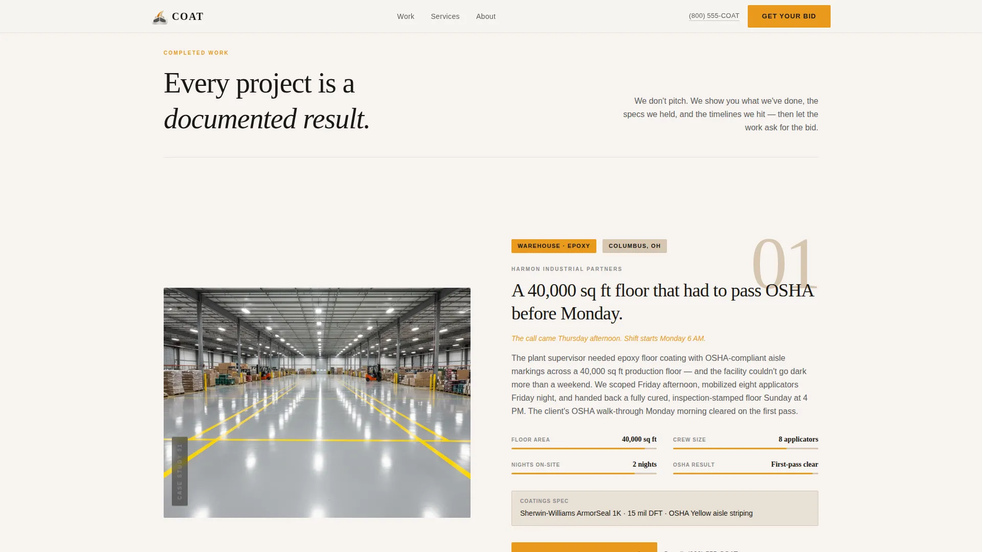 Painting & Wallpaper Portfolio Website Template