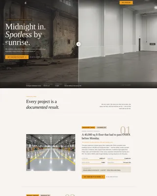 Painting & Wallpaper Portfolio Website Template