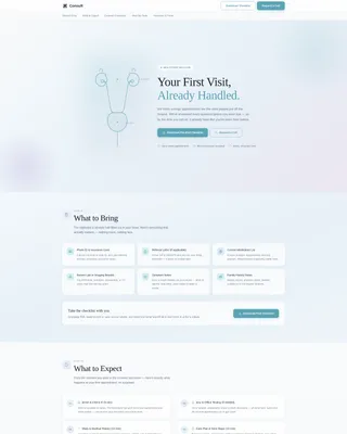 Urologist New Patient Welcome Landing Page