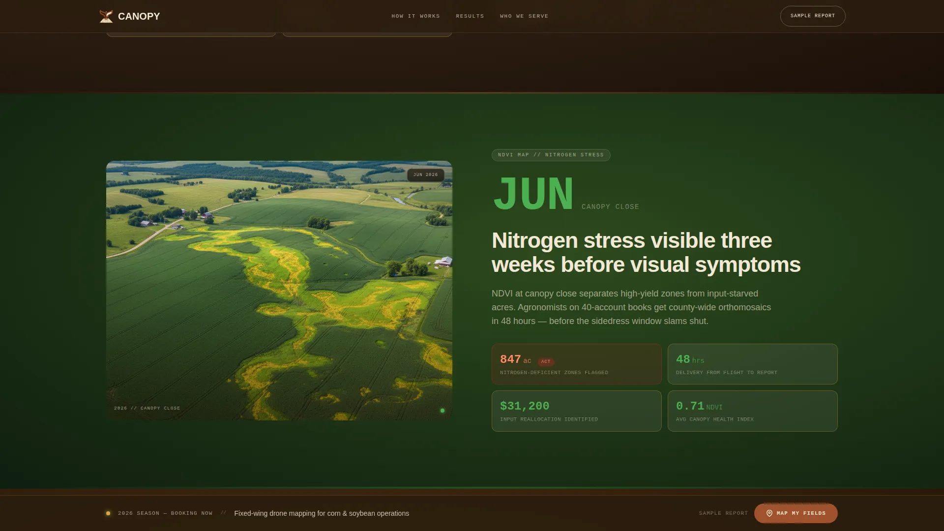 Agritech & Farm Tech Professional Website Template