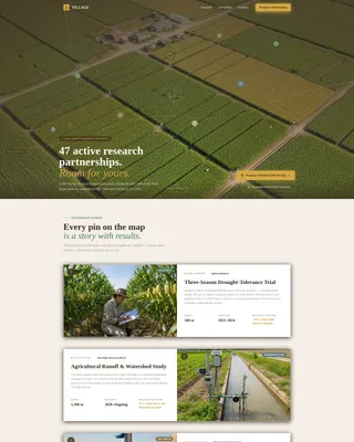 Agricultural Education & Extension Professional Website Template