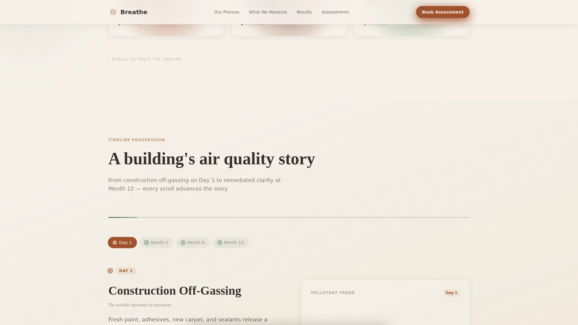 Environmental Consulting Booking Website Template