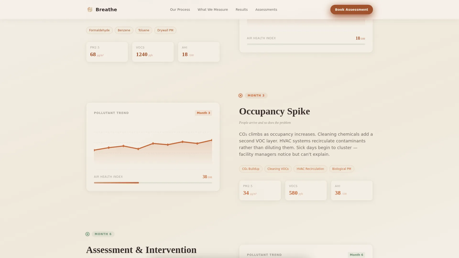 Environmental Consulting Booking Website Template