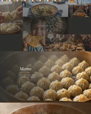 Authentic Himalayan Catering Landing Page Template