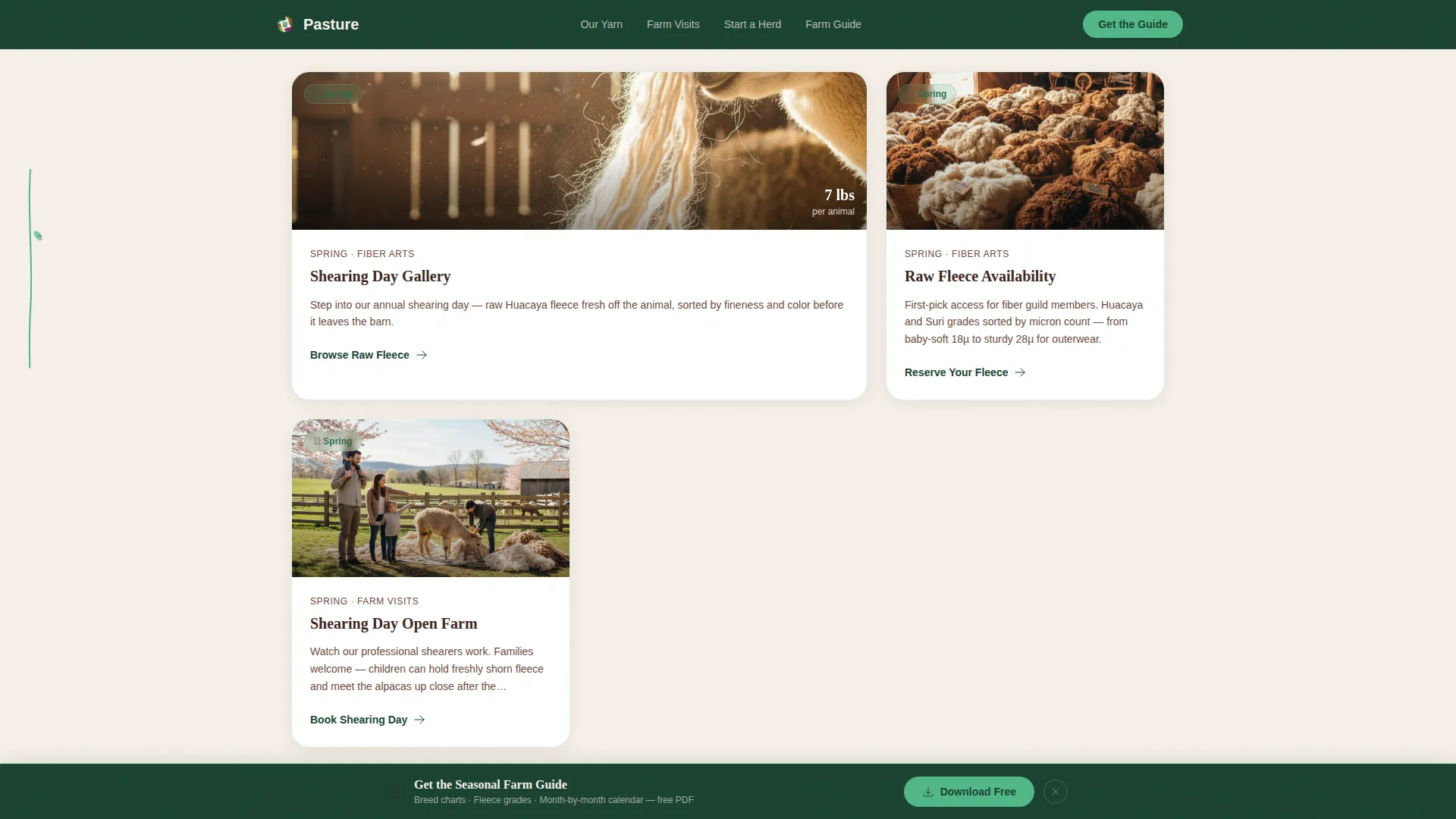 Farm & Ranch Professional Website Template