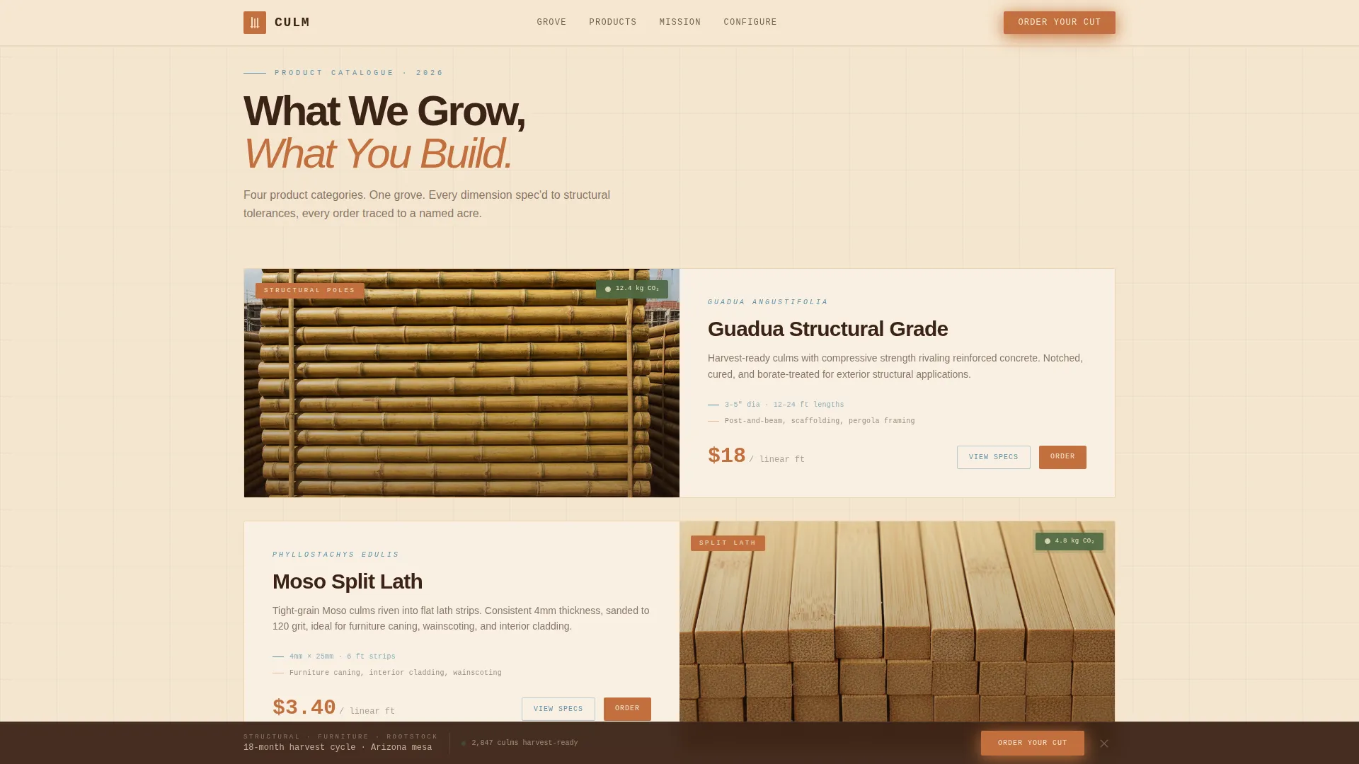 Crop & Grain Farming Professional Website Template