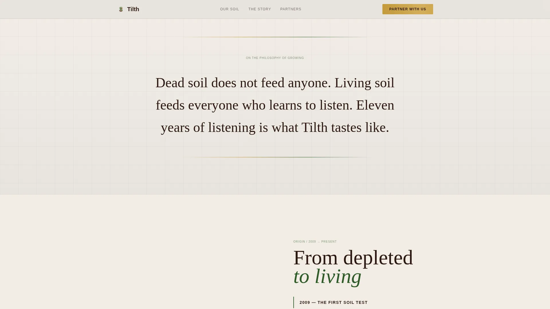 Organic & Sustainable Farm Education Website Template