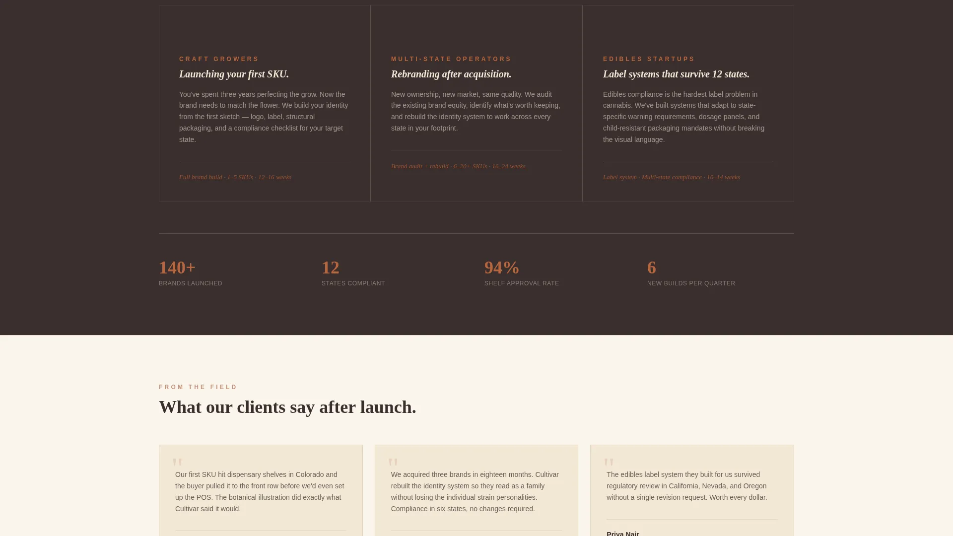 Cannabis Education Landing Page Template