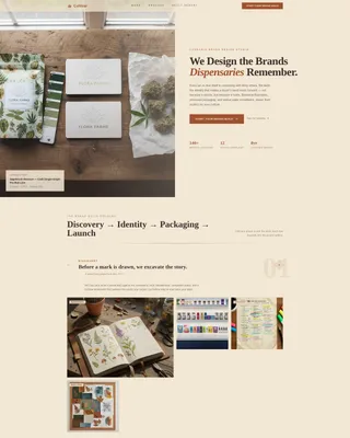 Cannabis Education Landing Page Template