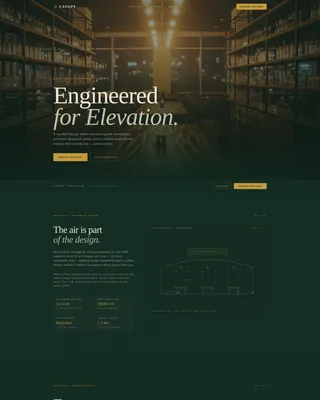 Dispensary & Retail Professional Website Template