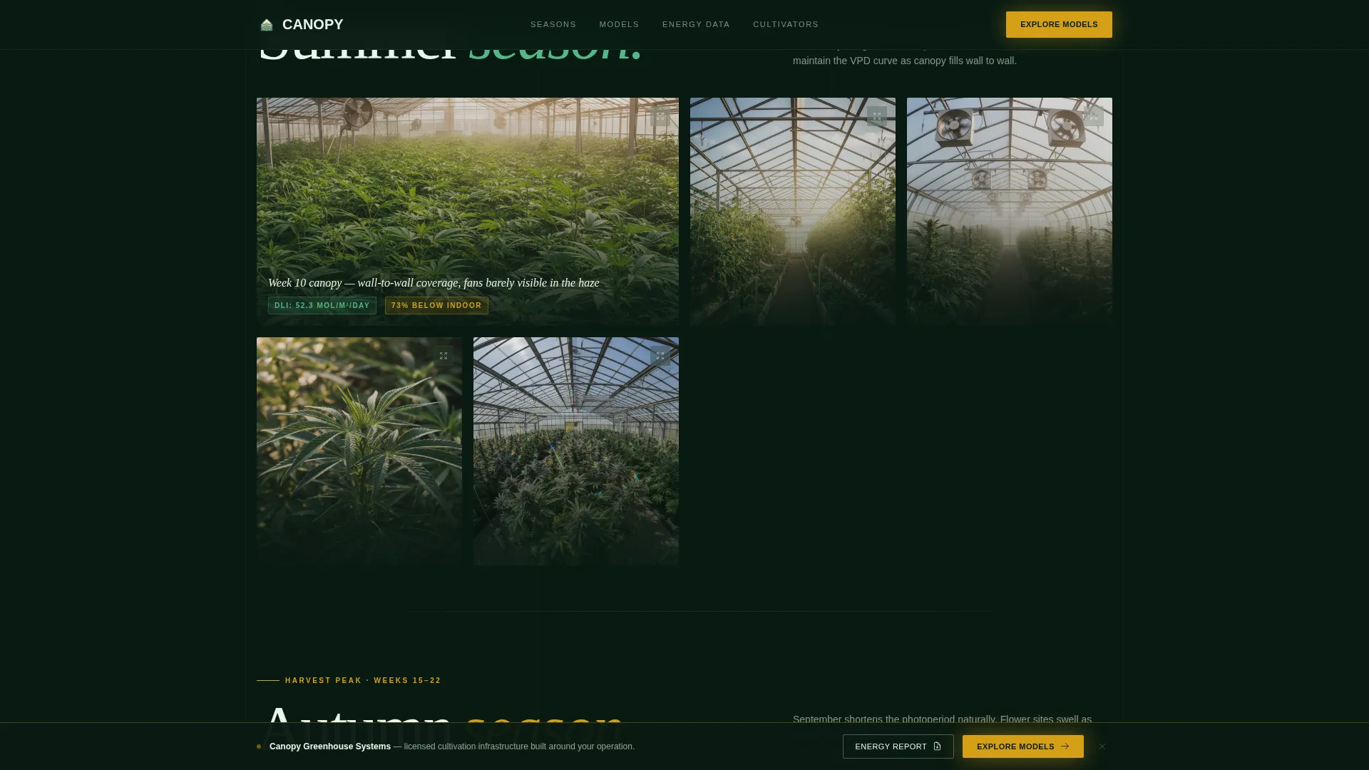 Greenhouse & Indoor Farming Professional Website Template