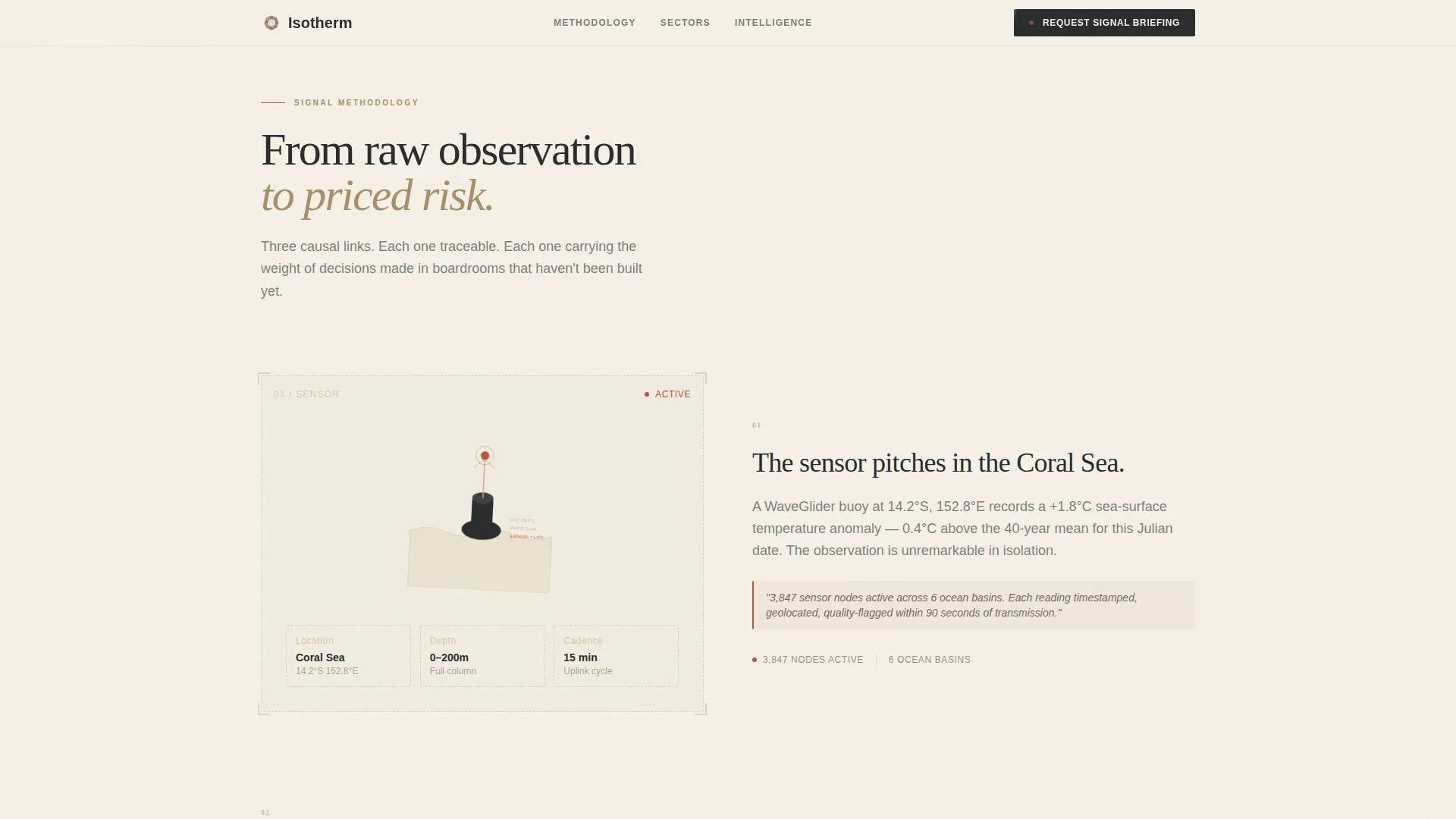 Climate & Environmental Monitoring Professional Website Template