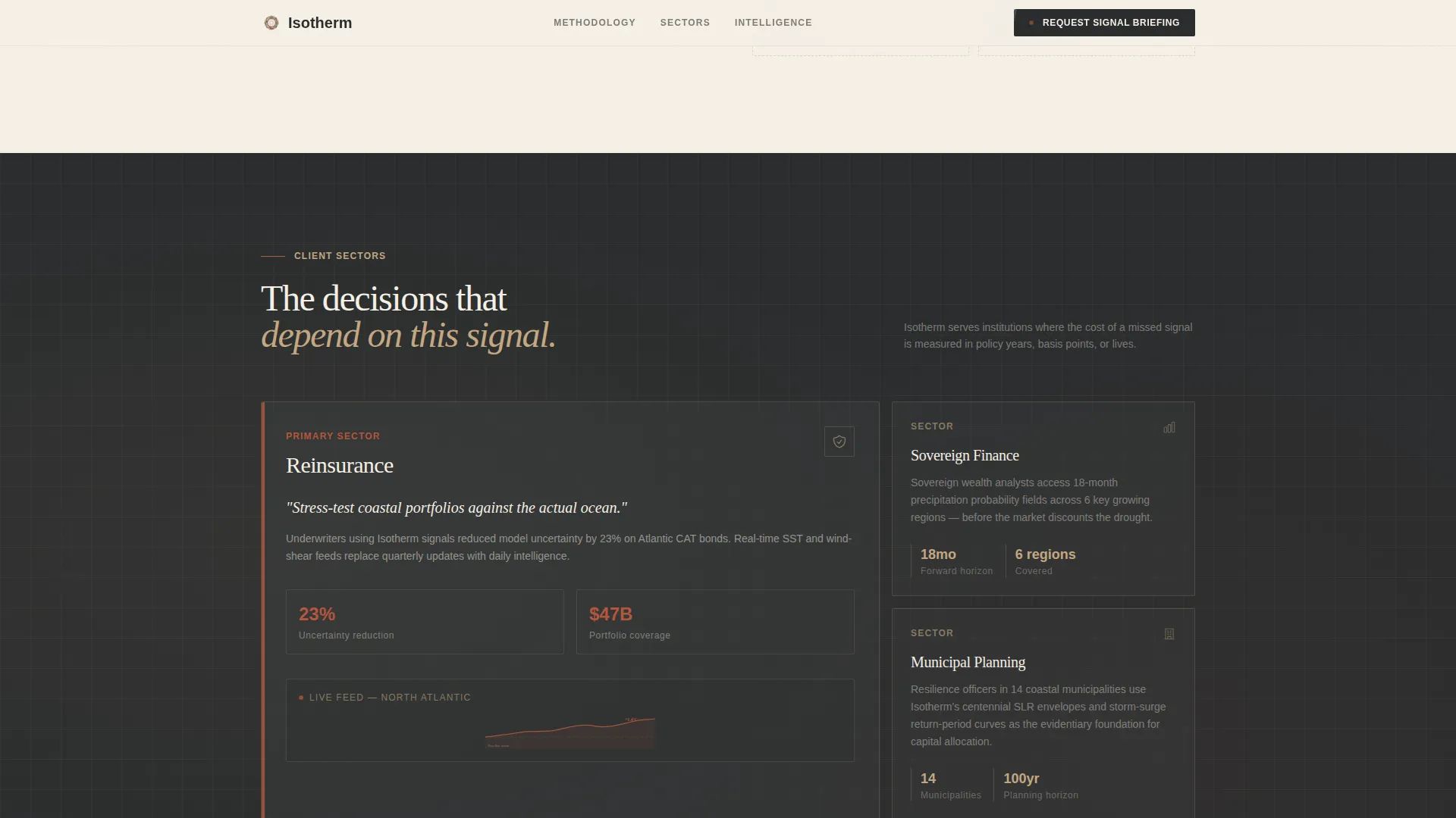 Climate & Environmental Monitoring Professional Website Template