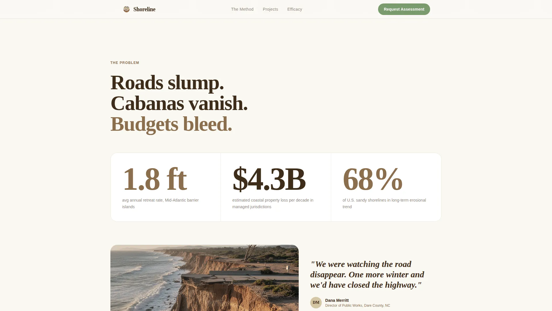 Soil & Water Conservation Directory Website Template