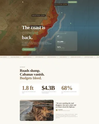 Soil & Water Conservation Directory Website Template