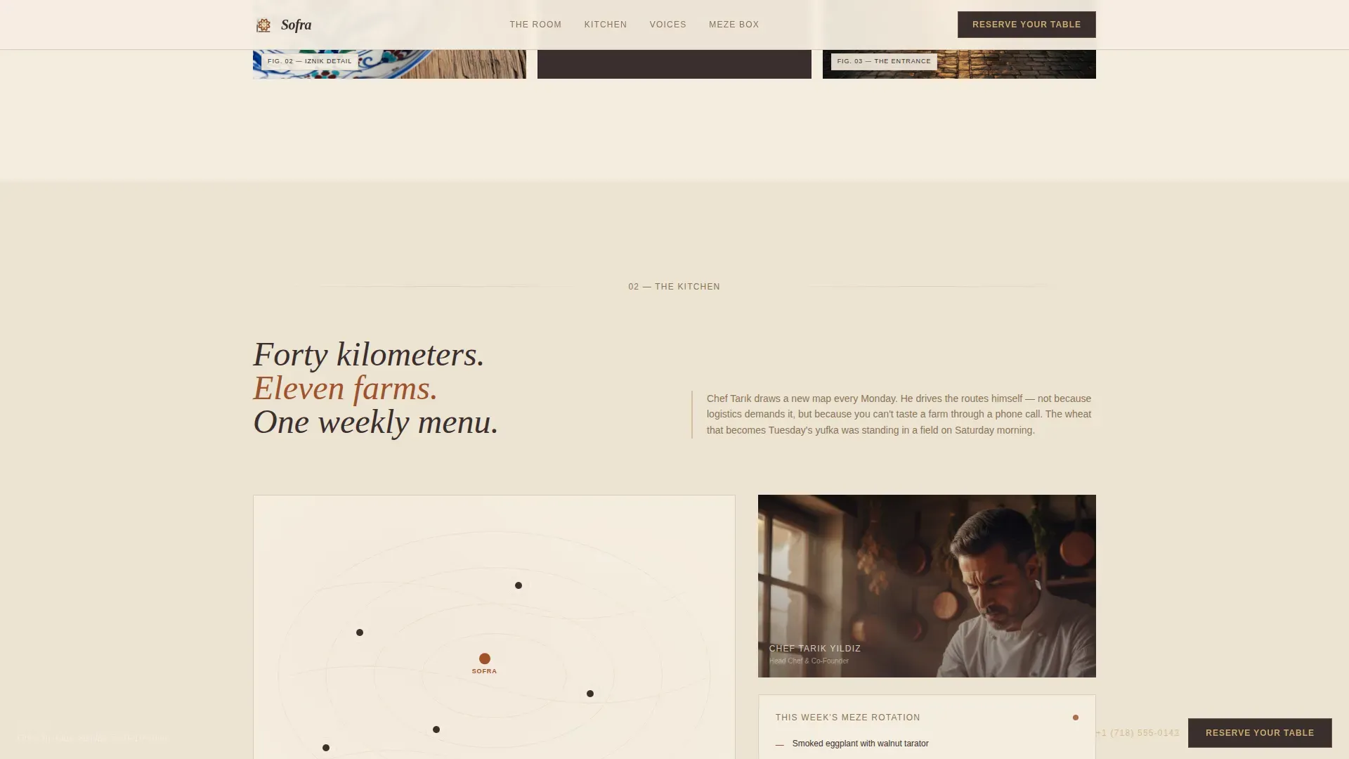 Turkish Dining Booking Website Template