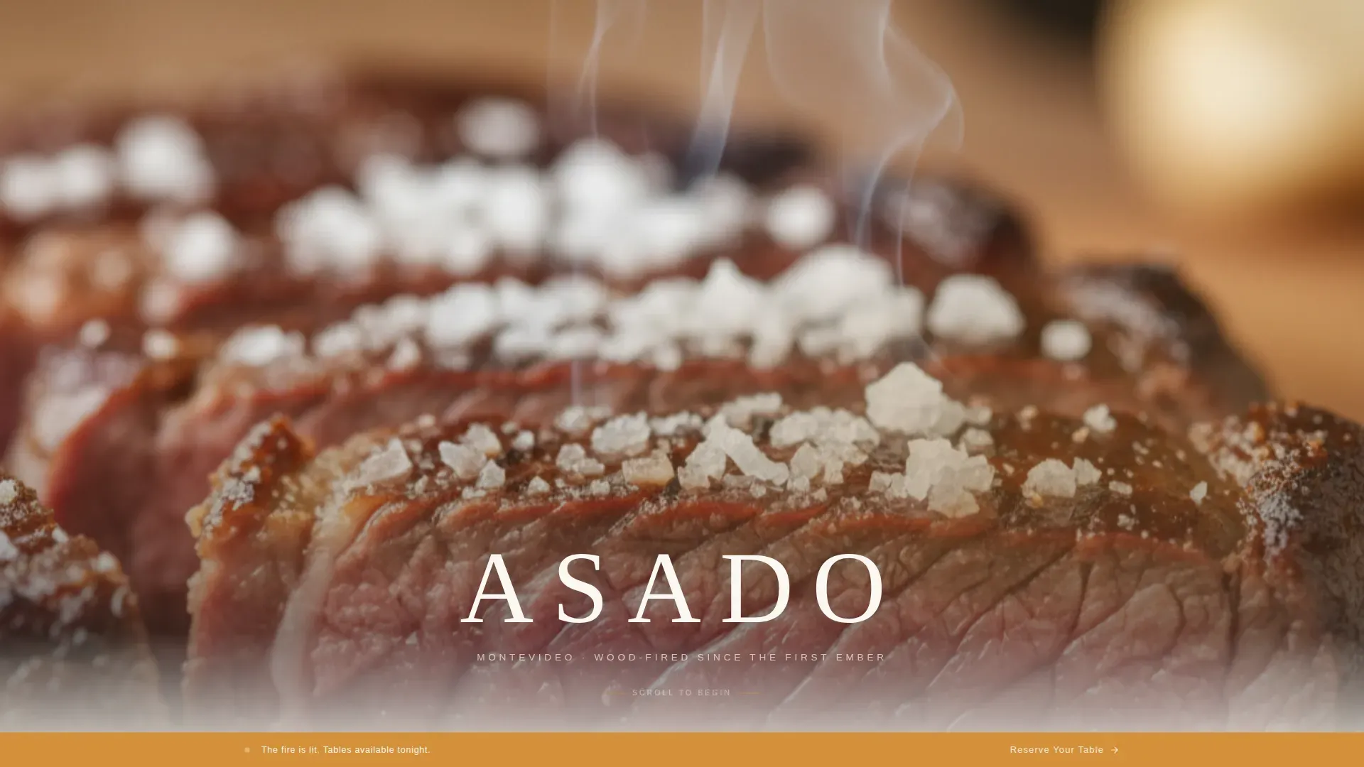 Uruguayan Cuisine Professional Website Template