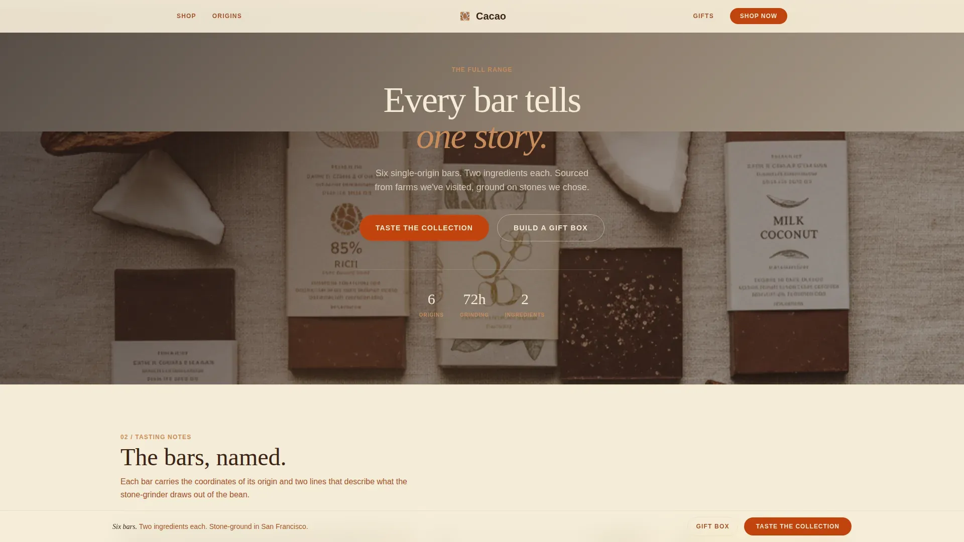 Advanced Chocolate & Confectionery Professional Website Template