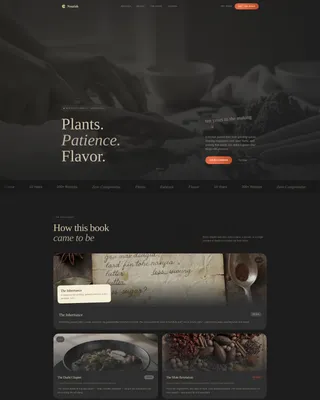 Vegan Food & Dining Blog Website Template