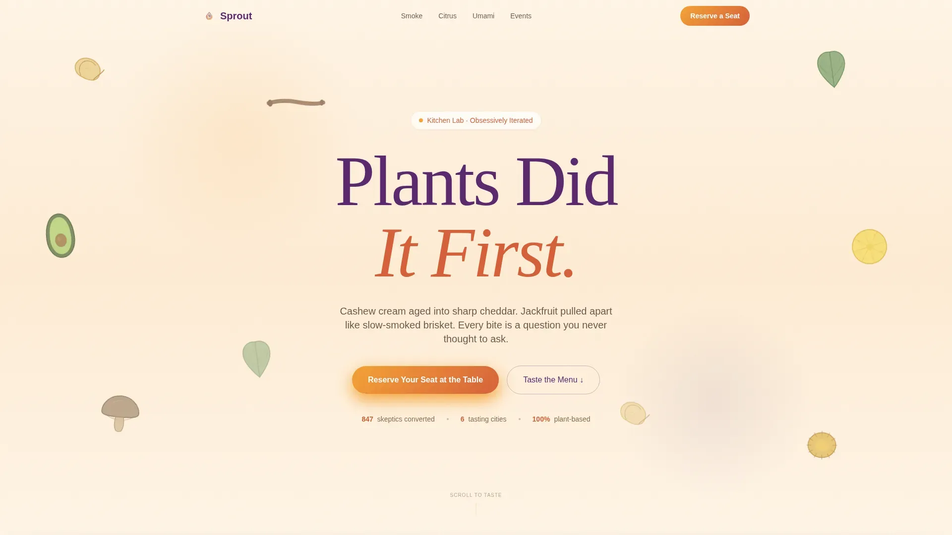 Compassionate Death Midwife Service Landing Page Template
