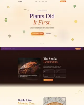 Compassionate Death Midwife Service Landing Page Template
