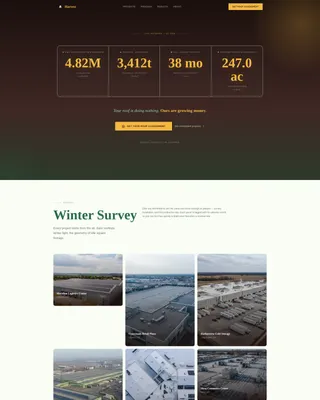 Solar & Wind Energy Cost Calculator Website Template