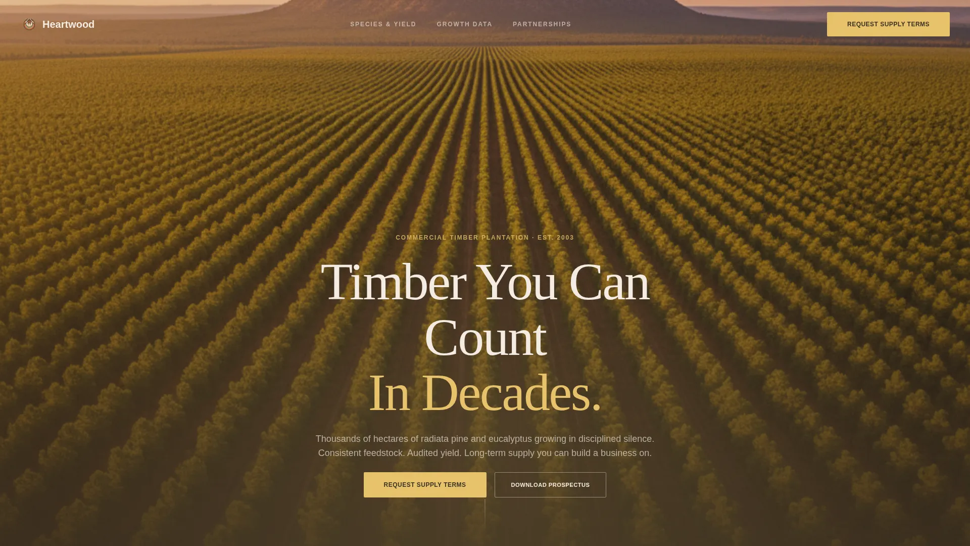 Forestry & Timber Privacy Policy Website Template