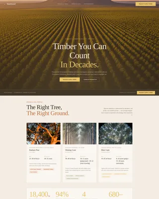 Forestry & Timber Privacy Policy Website Template