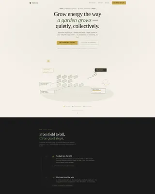 Renewable Energy Company Cost Calculator Website Template
