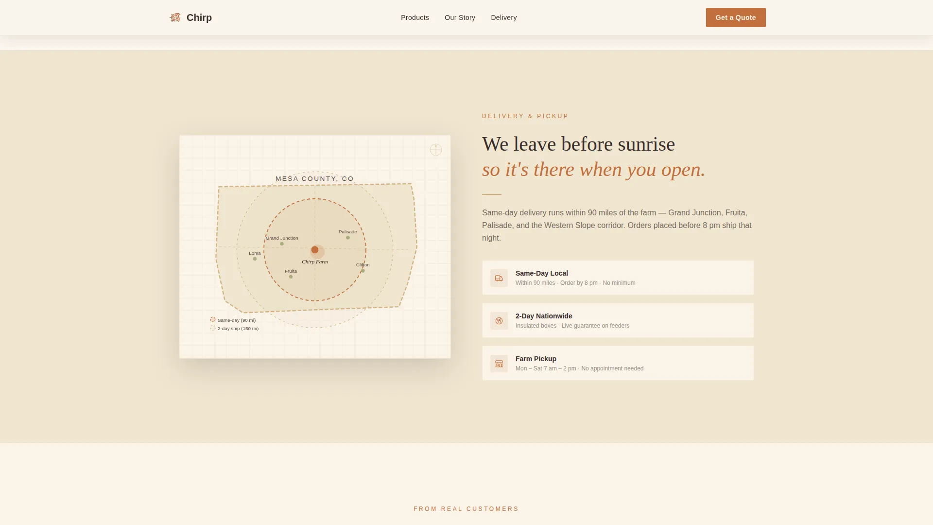 Specialty Farming Careers Website Template