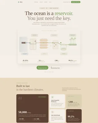 Soil & Water Conservation Specialist Professional Website Template