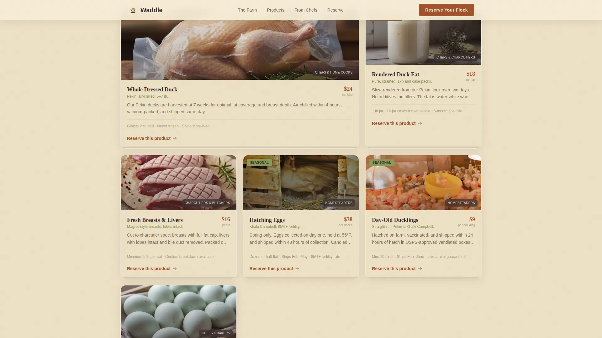 Dairy & Poultry Farm Reviews Website Template