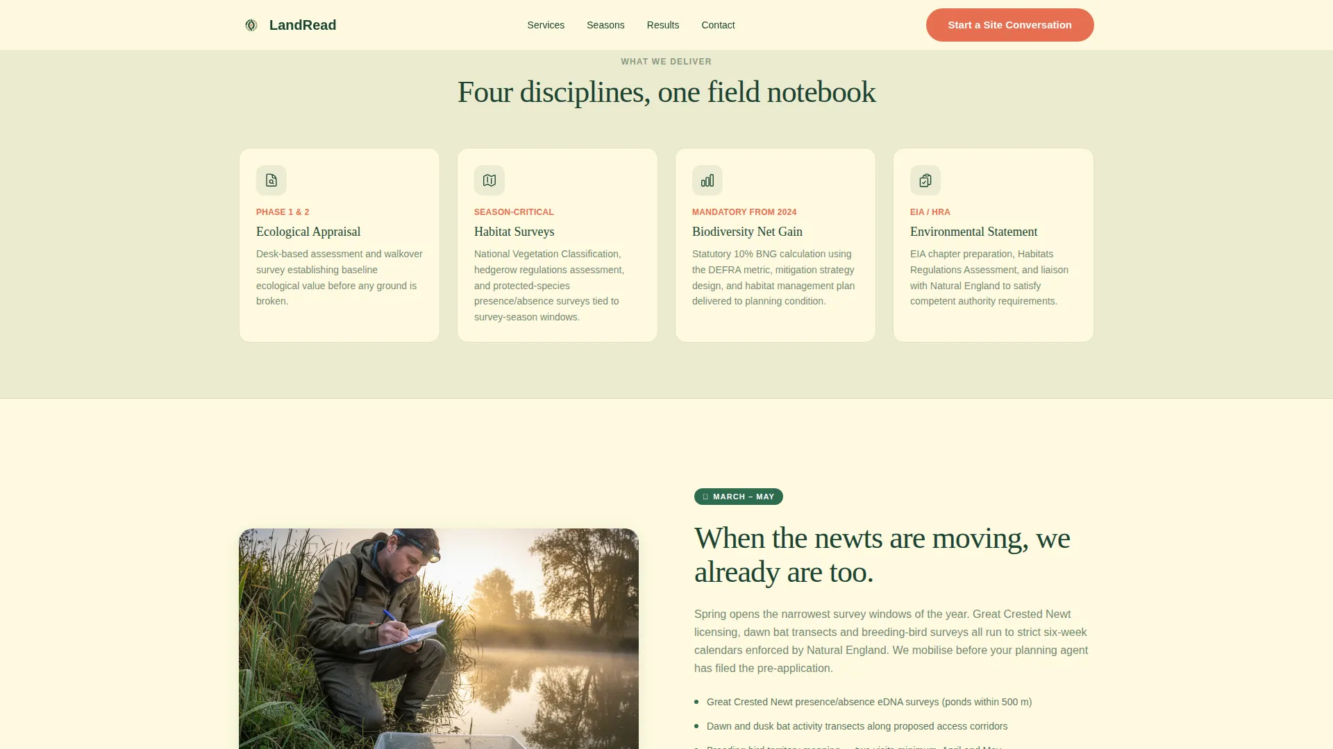 Climate & Environmental Monitoring Privacy Policy Website Template
