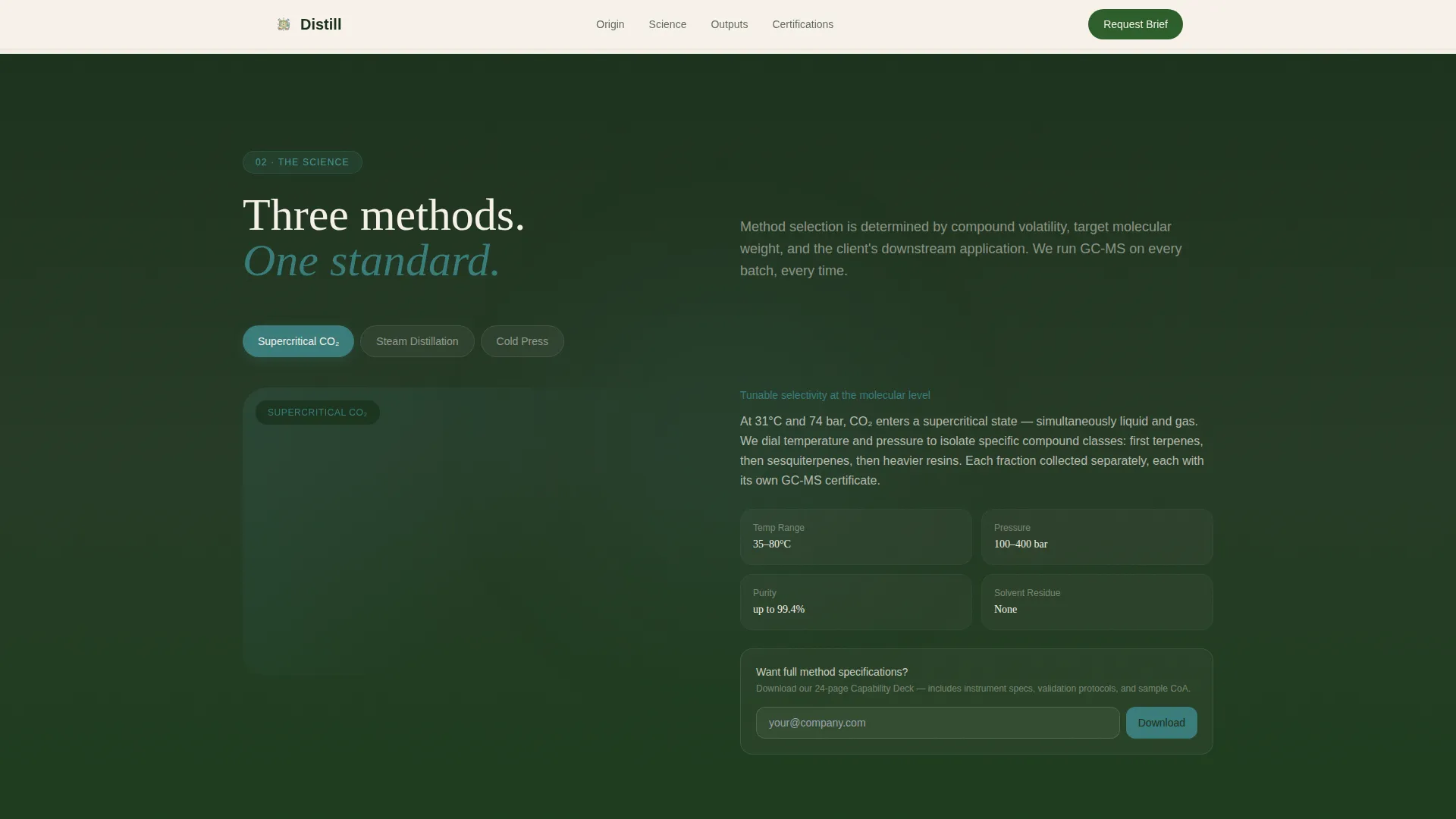 Cannabis Cultivation & Production Specialist Professional Website Template