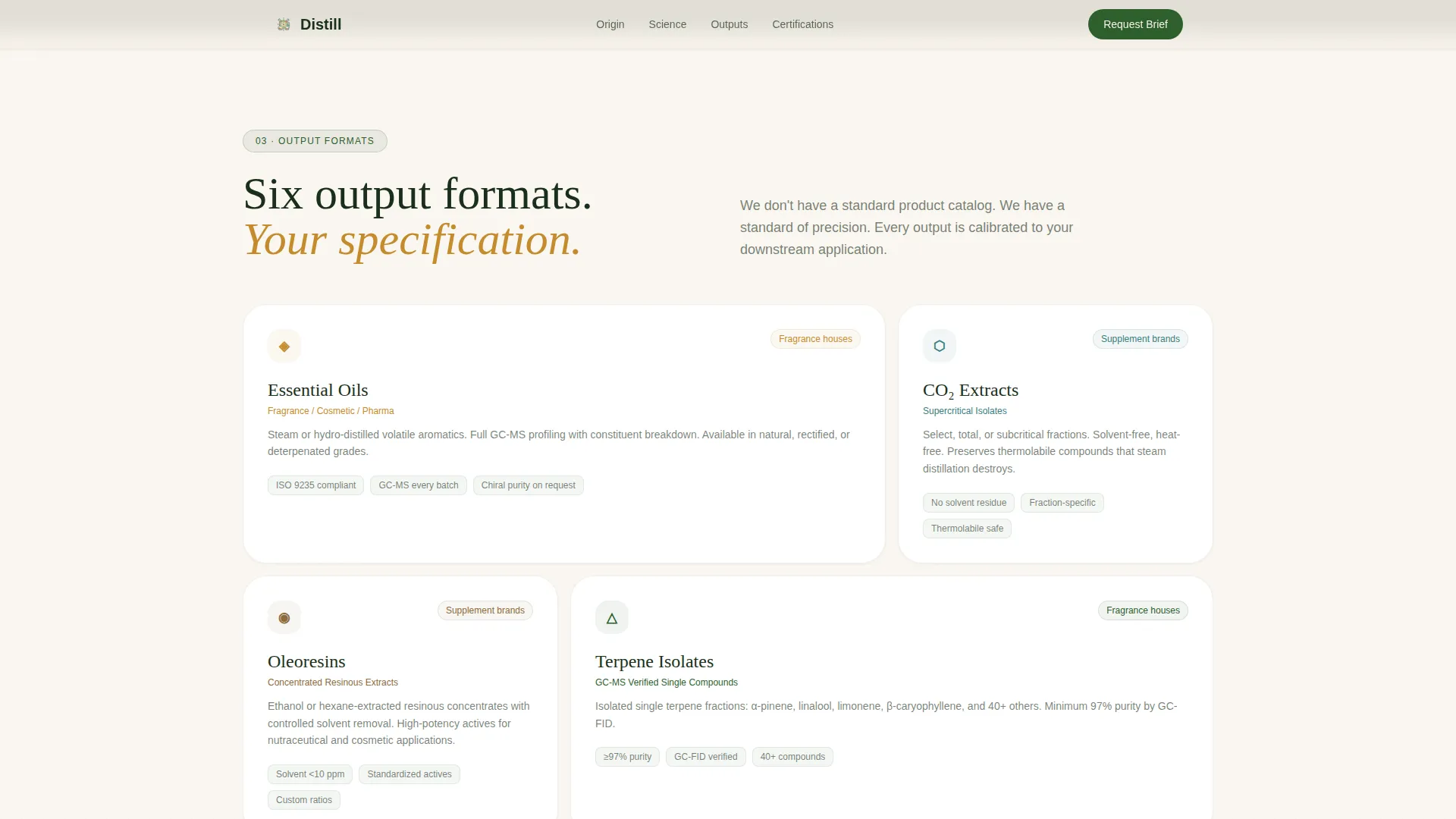 Cannabis Cultivation & Production Specialist Professional Website Template