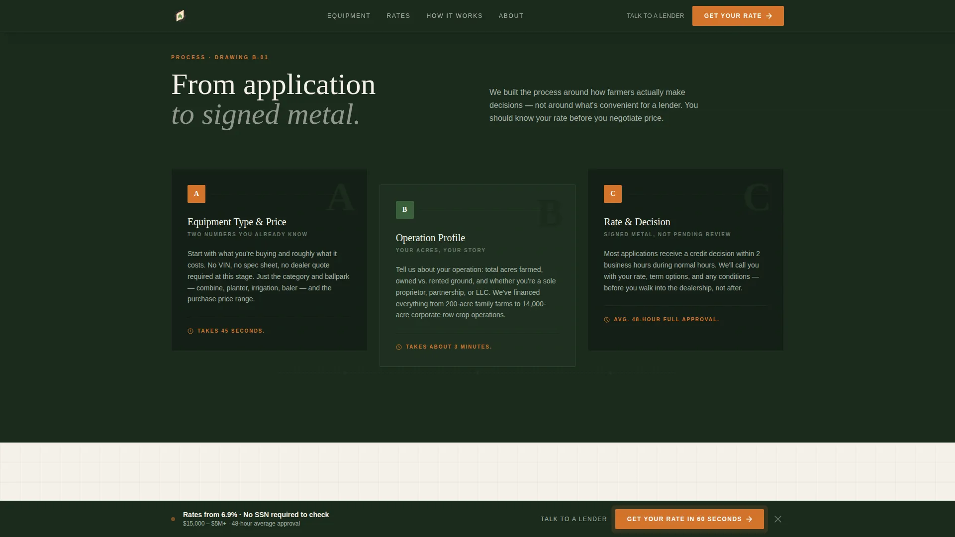 Agricultural Insurance & Finance Professional Website Template