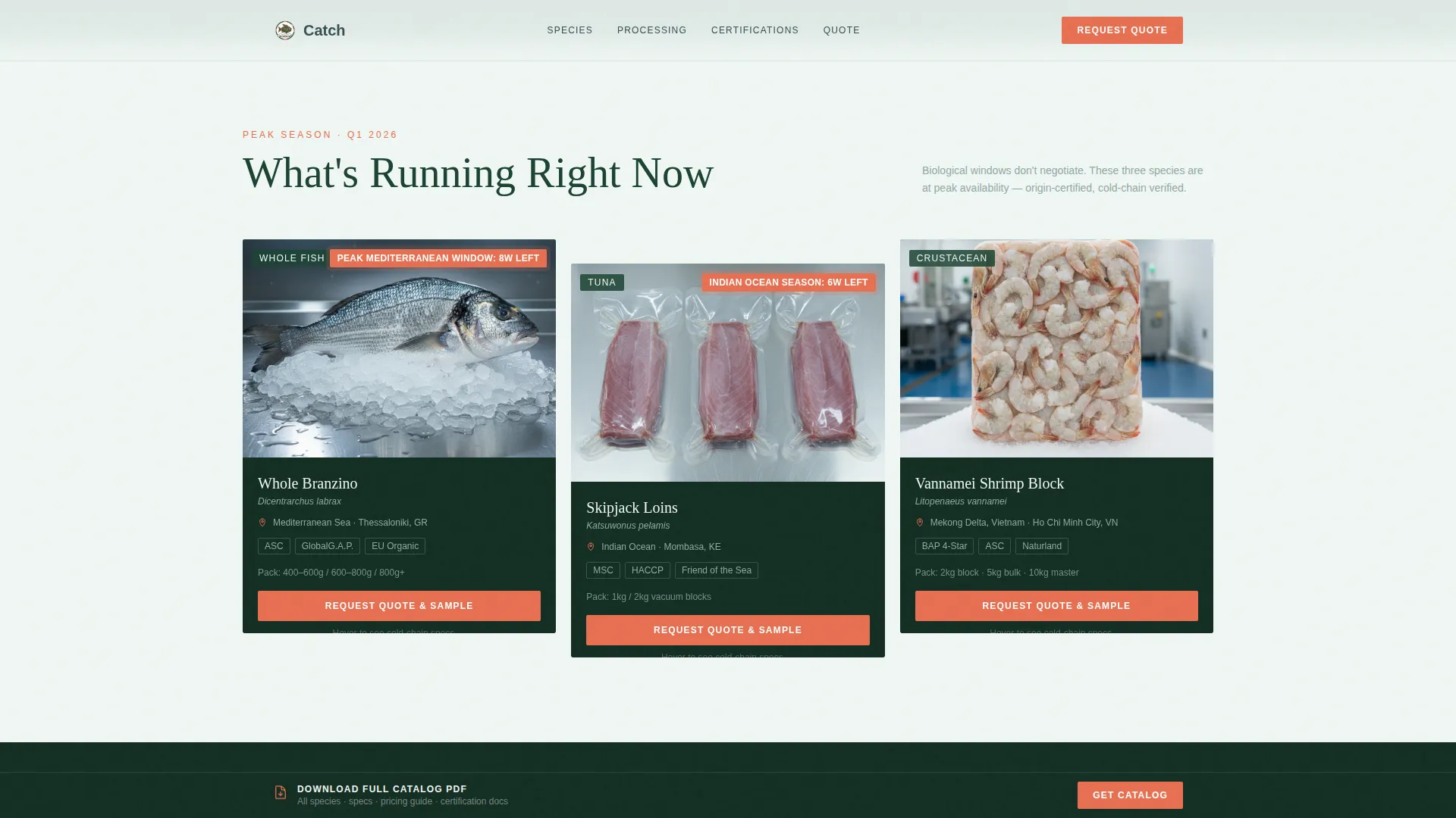 Fishery & Aquaculture Professional Website Template