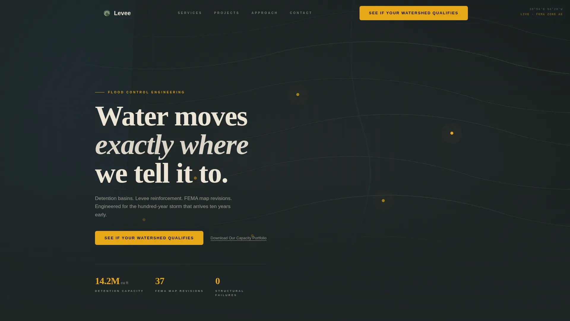 Soil & Water Conservation Professional Website Template