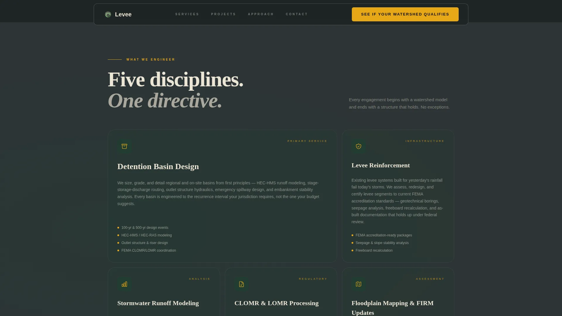 Soil & Water Conservation Professional Website Template